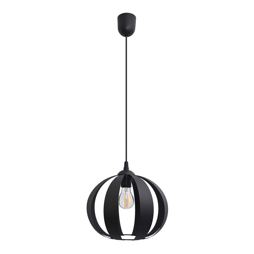 Chandelier on a string NEWTON 1xE27/15W/230V black