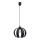 Chandelier on a string NEWTON 1xE27/15W/230V black