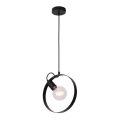 Chandelier on a string NEXO 1xE27/40W/230V black