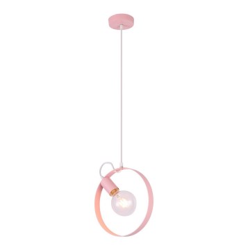 Chandelier on a string NEXO 1xE27/40W/230V pink