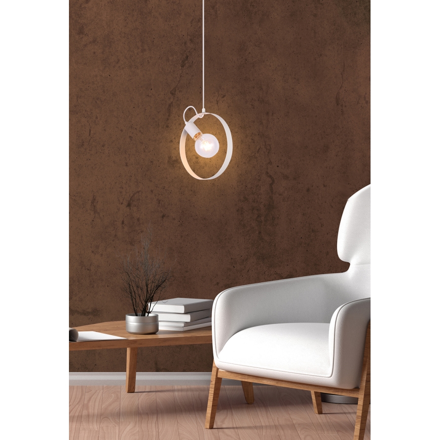Chandelier on a string NEXO 1xE27/40W/230V pink