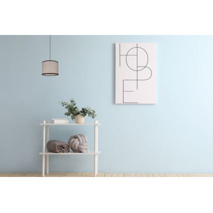 Chandelier on a string NEXO 1xE27/60W/230V d. 20 cm