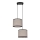 Chandelier on a string NEXO 2xE27/60W/230V d. 22 cm