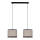 Chandelier on a string NEXO 2xE27/60W/230V