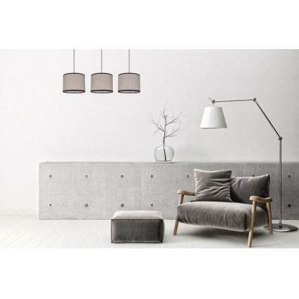 Chandelier on a string NEXO 3xE27/60W/230V