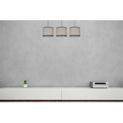 Chandelier on a string NEXO 3xE27/60W/230V