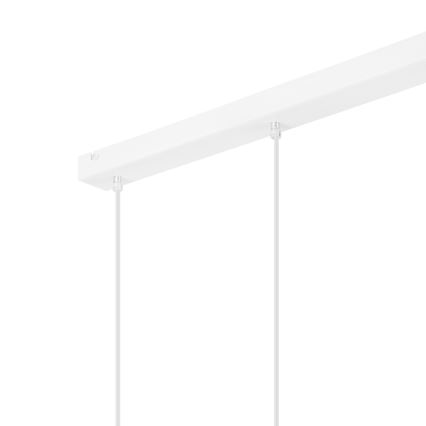 Chandelier on a string NICO 3xE27/60W/230V white/beech