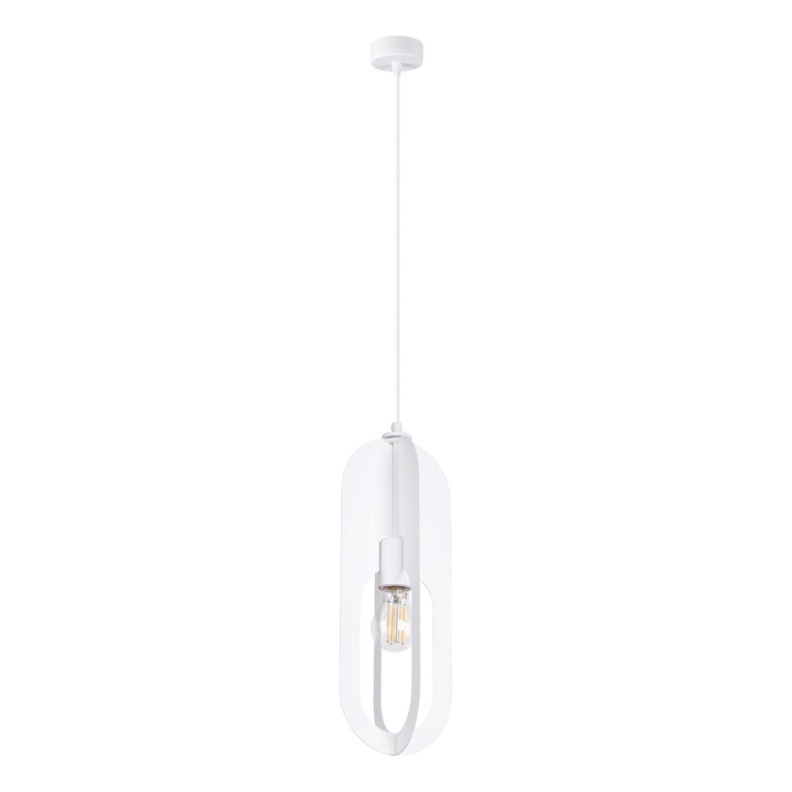 Chandelier on a string NICUS 1xE27/15W/230V white