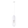 Chandelier on a string NICUS 1xE27/15W/230V white
