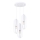 Chandelier on a string NICUS 3xE27/15W/230V white