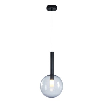Chandelier on a string NIKO 1xG9/9W/230V d. 20 cm black