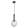 Chandelier on a string NIKO 1xG9/9W/230V d. 20 cm black