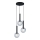 Chandelier on a string NIKO 3xG9/9W/230V black