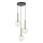Chandelier on a string NIKO 3xG9/9W/230V gold