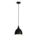 Chandelier on a string NOAK 1xE27/15W/230V black