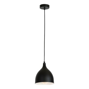 Chandelier on a string NOAK 1xE27/15W/230V black