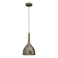 Chandelier on a string NOAK 1xE27/15W/230V brass/gold