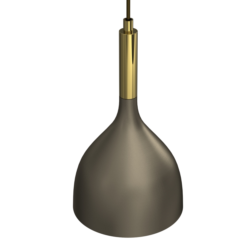 Chandelier on a string NOAK 1xE27/15W/230V brass/gold