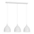 Chandelier on a string NOAK 3xE27/15W/230V grey