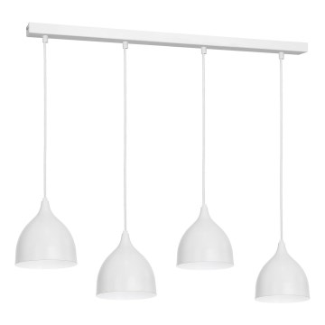 Chandelier on a string NOAK 4xE27/15W/230V grey