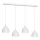 Chandelier on a string NOAK 4xE27/15W/230V grey