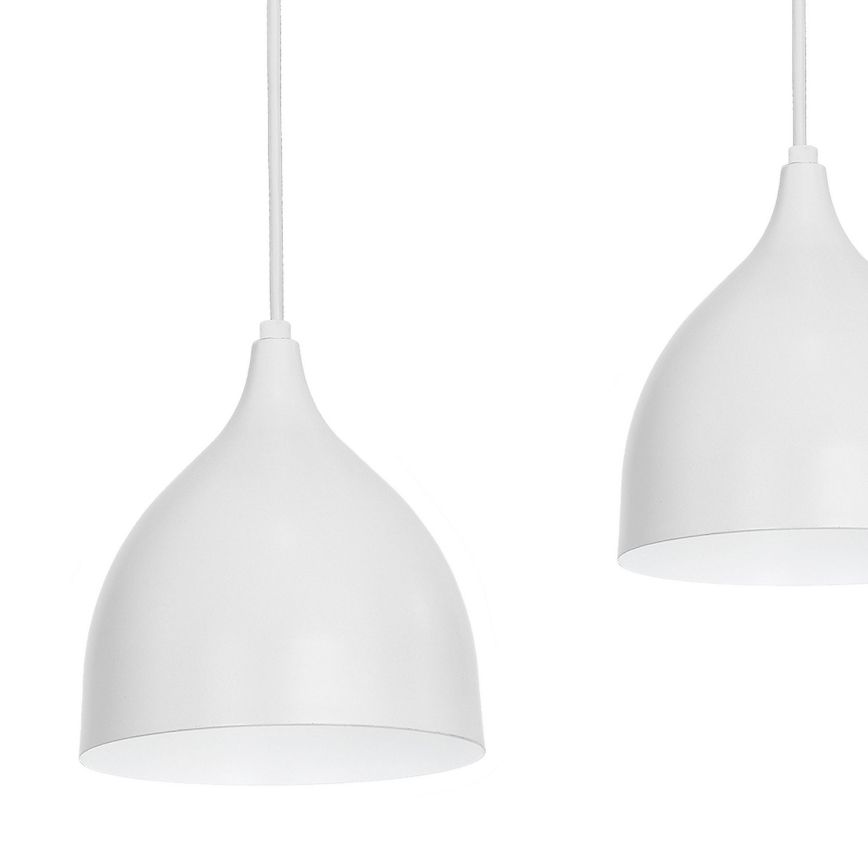 Chandelier on a string NOAK 4xE27/15W/230V grey