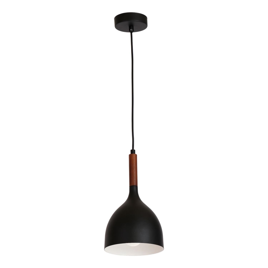 Chandelier on a string NOAK WOOD 1xE27/60W/230V