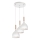 Chandelier on a string NOAK WOOD 3xE27/15W/230V white/beech