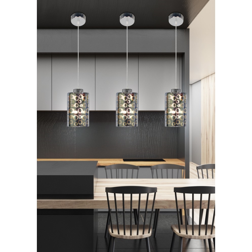 Chandelier on a string NOCTURNO 1xE27/40W/230V