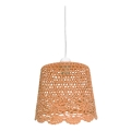 Chandelier on a string NONNA 1xE27/60W/230V orange