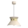 Chandelier on a string NORGE 1xE27/15W/230V beige/gold