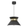 Chandelier on a string NORGE 1xE27/15W/230V black/gold