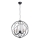 Chandelier on a string NOSFERATU 5xE14/10W/230V black/gold