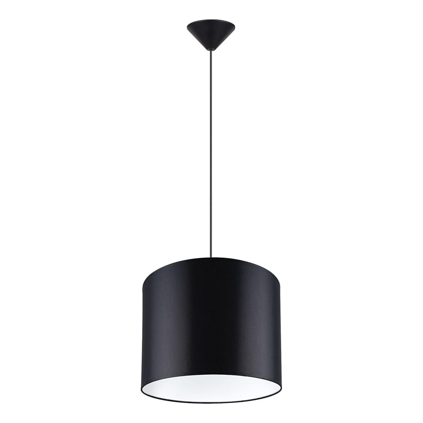 Chandelier on a string NOVA 1xE27/15W/230V d. 30 cm black