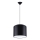 Chandelier on a string NOVA 1xE27/15W/230V d. 30 cm black