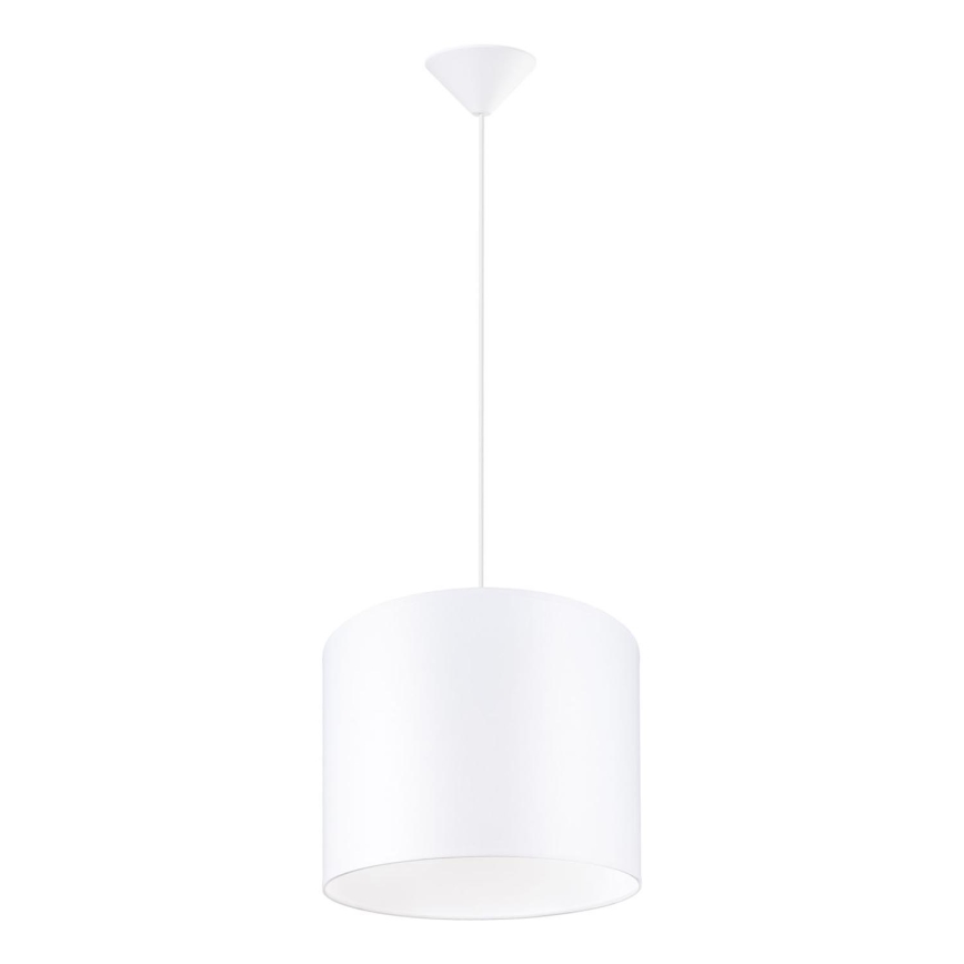 Chandelier on a string NOVA 1xE27/15W/230V d. 30 cm white