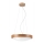 Chandelier on a string OAK SLIM 2xE27/60W/230V ø 37 cm oak