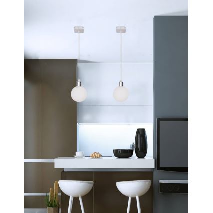 Chandelier on a string ODEN 1xG9/40W/230V d. 12 cm