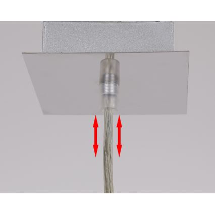 Chandelier on a string ODEN 1xG9/40W/230V d. 12 cm