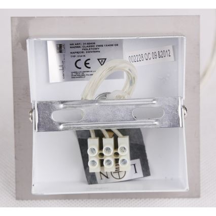 Chandelier on a string ODEN 1xG9/40W/230V d. 12 cm