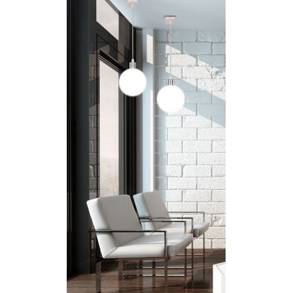 Chandelier on a string ODEN 1xG9/40W/230V d. 15 cm