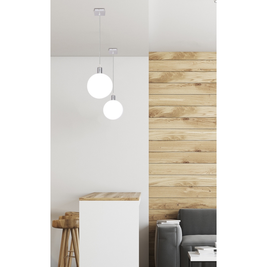 Chandelier on a string ODEN 1xG9/40W/230V d. 15 cm