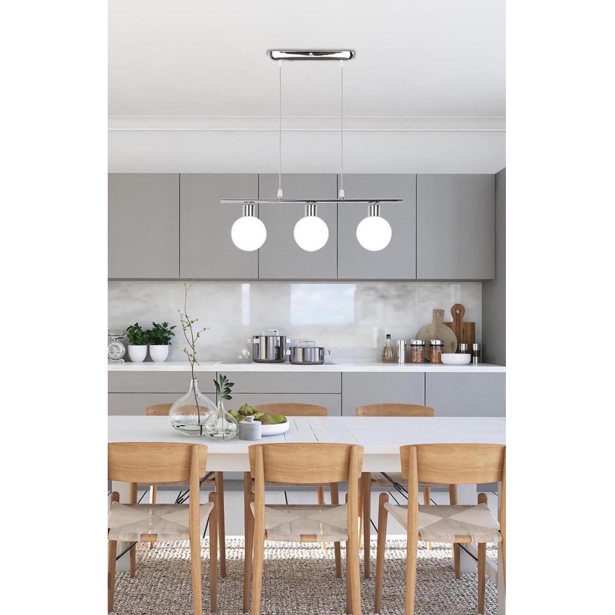 Chandelier on a string ODEN 3xG9/40W/230V