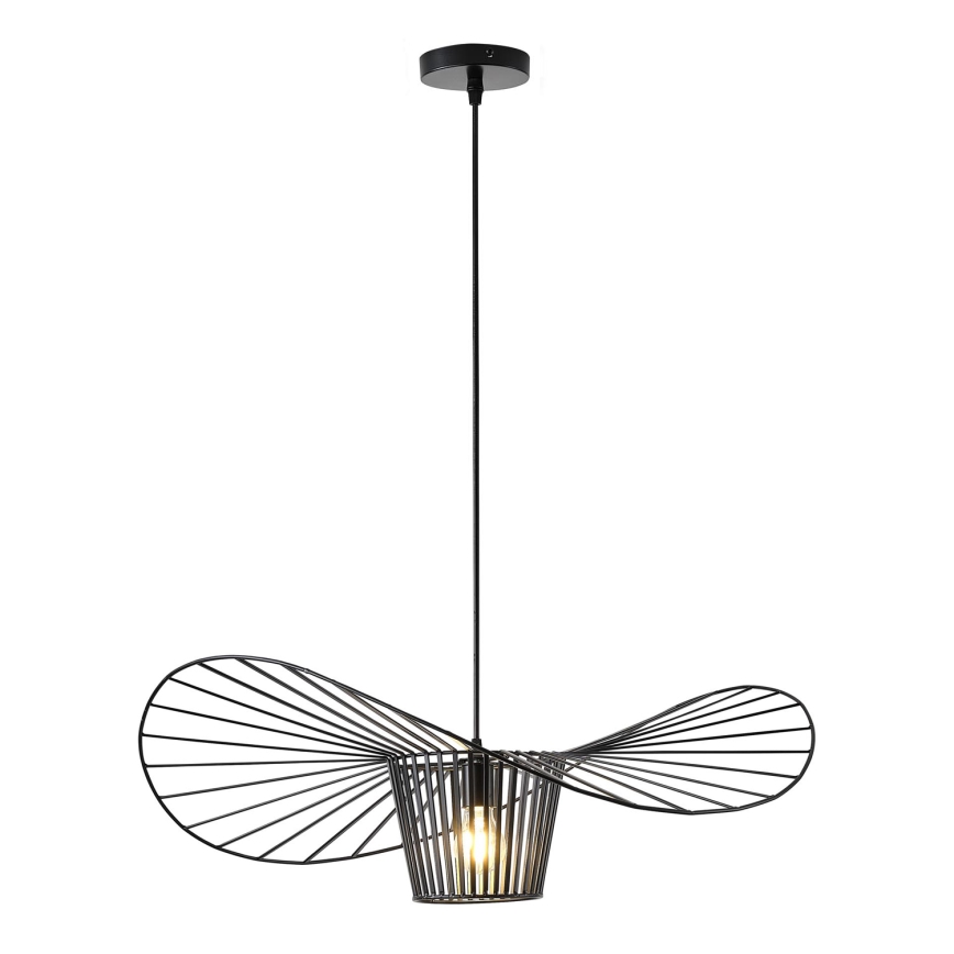 Chandelier on a string OGGI 1xE27/40W/230V d. 60 cm black