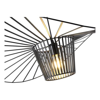 Chandelier on a string OGGI 1xE27/40W/230V d. 80 cm black