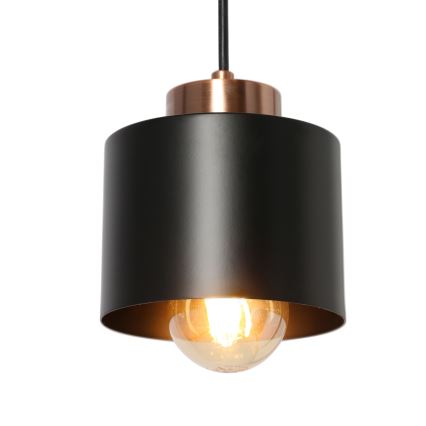 Chandelier on a string OLENA 1xE27/60W/230V black