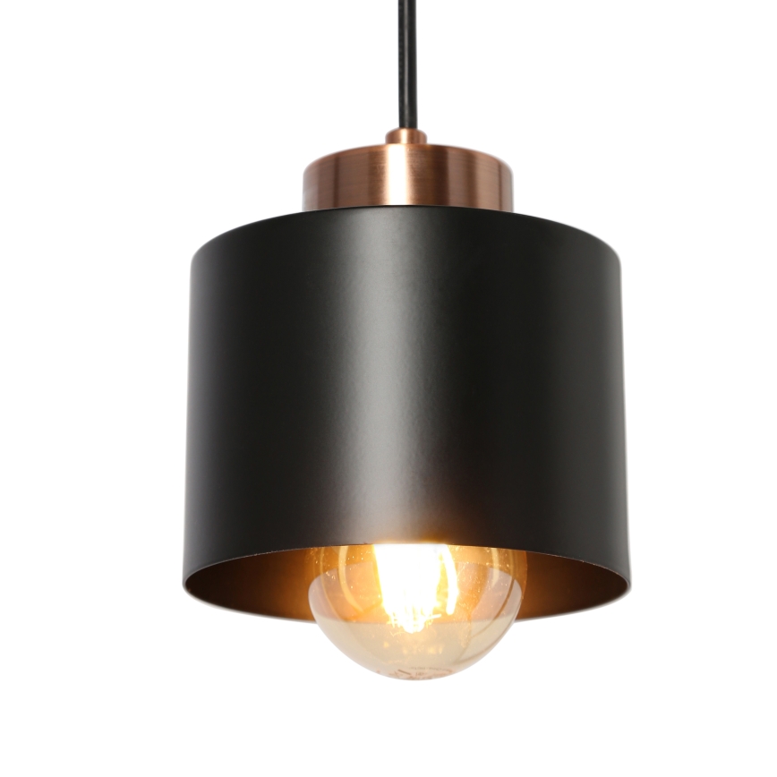 Chandelier on a string OLENA 1xE27/60W/230V black