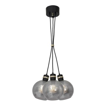 Chandelier on a string OMEGA 3xE27/60W/230V
