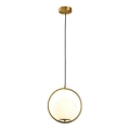 Chandelier on a string ORBA 1xE27/15W/230V brass