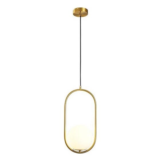 Chandelier on a string ORBA 1xE27/15W/230V brass
